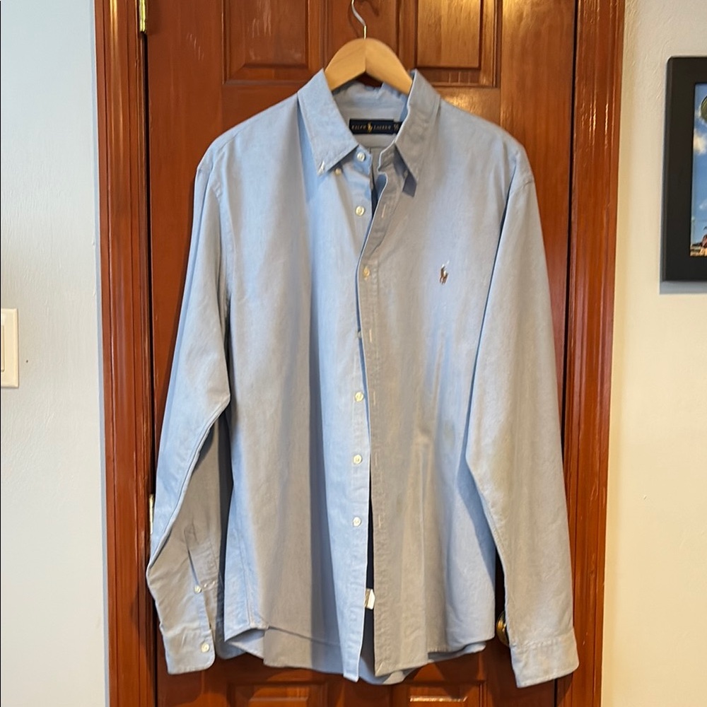Polo by Ralph Lauren Blue Casual Button Down Shirt